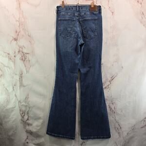 Wrangler Jeans Womens 29 X 32 Bespoke Flare Medium Wash Western Long Tall